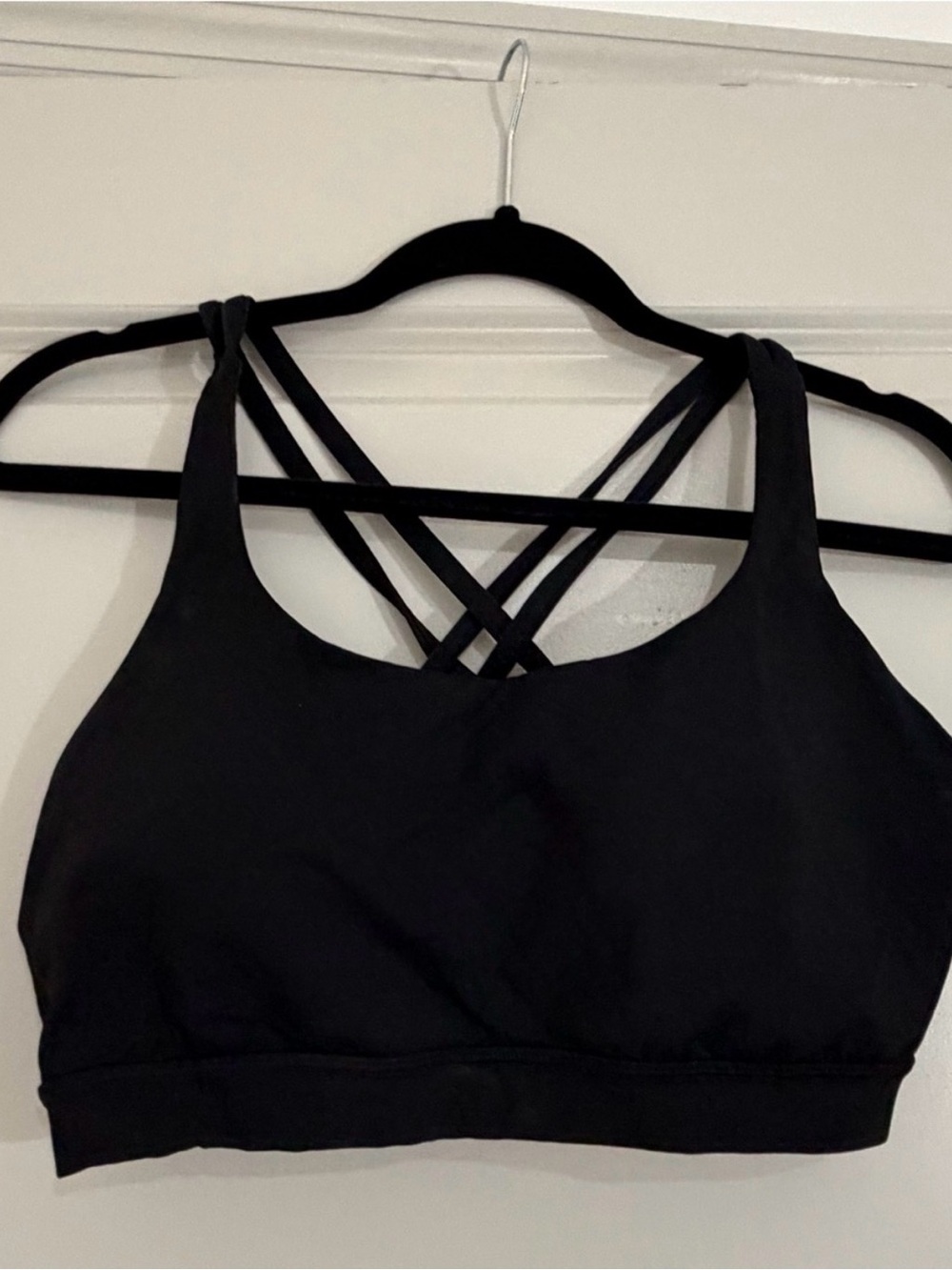 lululemon athletica Black Energy Sports Bra